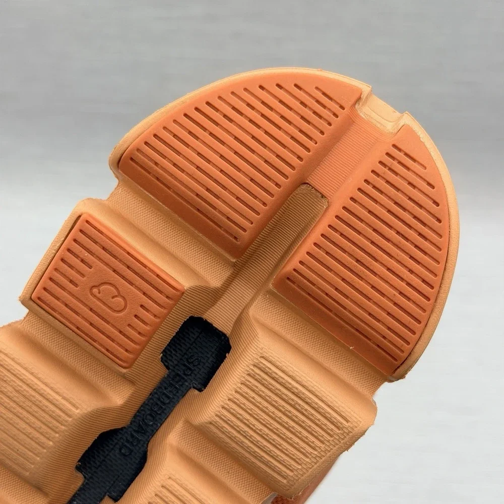 On Cloud 6 Men's 11 Running Shoes Canyon Sandstone Orange Speed Laces